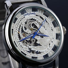 Load image into Gallery viewer, Unique Dragon Watch-KOLEE WATCHES-Silver Phoenix-KOLEE WATCHES