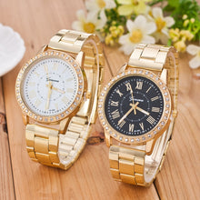 Load image into Gallery viewer, Luxury Gold Watch-Our gold watch is this season's number one wardrobe essential! This trendy watch is an elegant watch that exudes confidence in style.