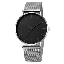 Load image into Gallery viewer, Black Steel Women's Watch-KOLEE WATCHES-silver and balck-KOLEE WATCHES