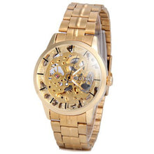 Load image into Gallery viewer, Luxury Men's Gold Full Steel Transparent Watch-KOLEE WACHES-Gold-KOLEE WATCHES