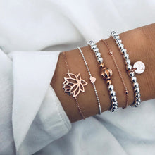 Load image into Gallery viewer, Silver and Gold Women's Bracelets