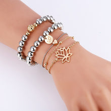 Load image into Gallery viewer, Silver and Gold Women's Bracelets