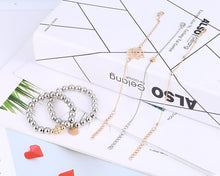 Load image into Gallery viewer, Silver and Gold Women's Bracelets