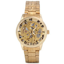 Load image into Gallery viewer, Luxury Men's Gold Full Steel Transparent Watch-KOLEE WACHES-Gold-KOLEE WATCHES