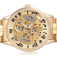 Load image into Gallery viewer, Luxury Men's Gold Full Steel Transparent Watch-KOLEE WACHES-Gold-KOLEE WATCHES