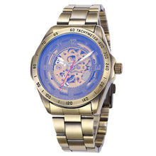 Load image into Gallery viewer, Antique Design Automatic Watch-KOLEE WATCHES-Brass SteeL Brown-KOLEE WATCHES