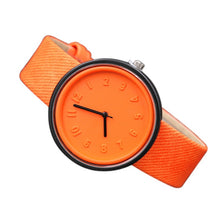 Load image into Gallery viewer, Modern Black Women's Watch-KOLEE WATCHES-Orange-KOLEE WATCHES