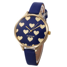 Load image into Gallery viewer, Classic Women's Watch with Heart Design-KOLEE WATCHES-Beige-KOLEE WATCHES