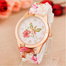 Load image into Gallery viewer, Floral Design Classic Watch-KOLEE WATCHES-A-KOLEE WATCHES