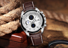 Load image into Gallery viewer, Classic Man`s Watch-KOLEE WATCHES-Brown White-KOLEE WATCHES