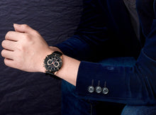 Load image into Gallery viewer, Creative Design Man`s Watch-KOLEE WATCHES-ALL BLACK-KOLEE WATCHES