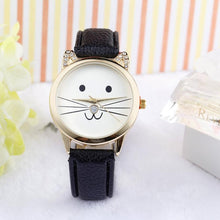 Load image into Gallery viewer, Women`s Watch with Cat Design-KOLEE WATCHES-B-KOLEE WATCHES