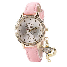 Load image into Gallery viewer, Elegant Women`s Watch with Cat Design-KOLEE WATCHES-D-KOLEE WATCHES