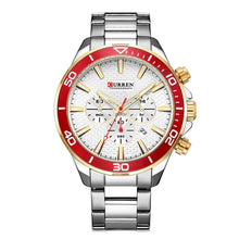 Load image into Gallery viewer, Luxury Business Men`s Watch-KOLEE WATCHES-Silver Gold Red-KOLEE WATCHES