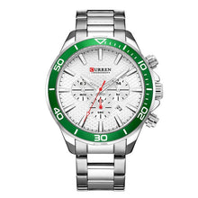 Load image into Gallery viewer, Luxury Business Men`s Watch-KOLEE WATCHES-Silver Green Silver-KOLEE WATCHES