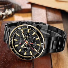 Load image into Gallery viewer, Luxury Business Men`s Watch-KOLEE WATCHES-Silver Gold Red-KOLEE WATCHES