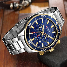 Load image into Gallery viewer, Luxury Business Men`s Watch-KOLEE WATCHES-Silver Gold Red-KOLEE WATCHES