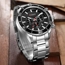 Load image into Gallery viewer, Luxury Business Men`s Watch-KOLEE WATCHES-Silver Gold Red-KOLEE WATCHES