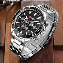 Load image into Gallery viewer, Luxury Business Men`s Watch-KOLEE WATCHES-Silver Gold Red-KOLEE WATCHES