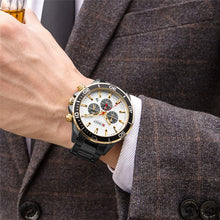 Load image into Gallery viewer, Luxury Business Men`s Watch-KOLEE WATCHES-Silver Gold Red-KOLEE WATCHES