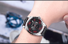 Load image into Gallery viewer, Casual Men`s Watch-KOLEE WATCHES-Black Silver Black-KOLEE WATCHES