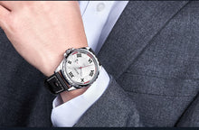 Load image into Gallery viewer, Casual Men`s Watch-KOLEE WATCHES-Black Silver Black-KOLEE WATCHES