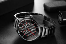 Load image into Gallery viewer, Royal Luxury Men`s Watch-KOLEE WATCHES-Black Black Red-KOLEE WATCHES