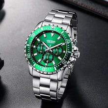 Load image into Gallery viewer, Elegant Business Men`s Watch-KOLEE WATCHES-Silver Green-KOLEE WATCHES