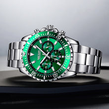 Load image into Gallery viewer, Elegant Business Men`s Watch-KOLEE WATCHES-Silver Green-KOLEE WATCHES