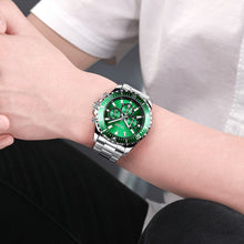 Load image into Gallery viewer, Elegant Business Men`s Watch-KOLEE WATCHES-Silver Green-KOLEE WATCHES