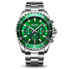 Load image into Gallery viewer, Elegant Business Men`s Watch-KOLEE WATCHES-Silver Green-KOLEE WATCHES