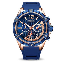 Load image into Gallery viewer, Luxury Men`s Watch-KOLEE WATCHES-Rose Gold blue-KOLEE WATCHES