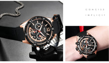Load image into Gallery viewer, Luxury Men`s Watch-KOLEE WATCHES-Rose Gold black-KOLEE WATCHES