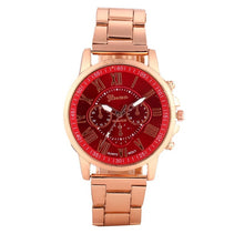 Load image into Gallery viewer, Casual Stainless Steel Women`s Watch-KOLEE WATCHES-Red-KOLEE WATCHES