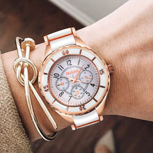 Load image into Gallery viewer, Rose Gold Watch-with this trendy watch from our new collection. Our rose gold watch captures the pure essence of beauty and style - this watch easily becomes your everyday style statement. -KOLEE WATCHES