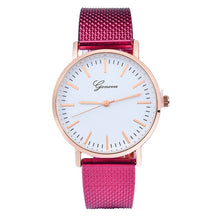 Load image into Gallery viewer, Elegant Ladies Stainless Steel Watch-KOLEE WATCHES-Hot pink-KOLEE WATCHES