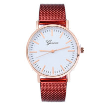 Load image into Gallery viewer, Elegant Ladies Stainless Steel Watch-KOLEE WATCHES-Red-KOLEE WATCHES