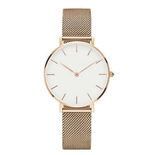 Load image into Gallery viewer, Elegant Ladies Stainless Steel Watch-KOLEE WATCHES-Rose White-KOLEE WATCHES