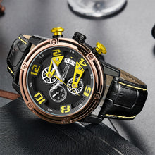 Load image into Gallery viewer, Unique Men`s Watch-KOLEE WATCHES-YELLOW-KOLEE WATCHES