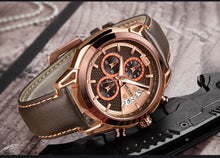 Load image into Gallery viewer, Casual Business Men`s Watch-KOLEE WATCHES-Brown Gold-KOLEE WATCHES