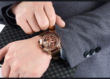 Load image into Gallery viewer, Casual Business Men`s Watch-KOLEE WATCHES-Brown Gold-KOLEE WATCHES
