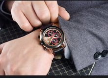Load image into Gallery viewer, Casual Business Men`s Watch-KOLEE WATCHES-Brown Gold-KOLEE WATCHES