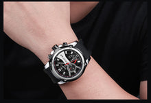Load image into Gallery viewer, Casual Men`s Watch-KOLEE WATCHES-silver black-KOLEE WATCHES