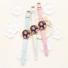 Load image into Gallery viewer, Floral Print Women Watch-KOLEE WATCHES-blue-KOLEE WATCHES