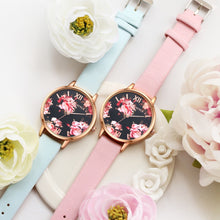 Load image into Gallery viewer, Floral Print Women Watch-KOLEE WATCHES-blue-KOLEE WATCHES