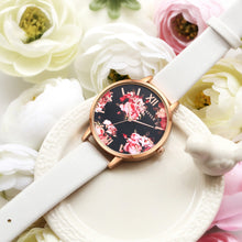 Load image into Gallery viewer, Floral Print Women Watch-KOLEE WATCHES-blue-KOLEE WATCHES