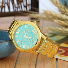 Load image into Gallery viewer, Gold Watch-KOLEE WATCHES-gold mint green-KOLEE WATCHES