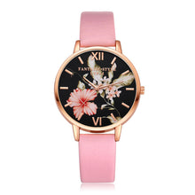 Load image into Gallery viewer, Modern Floral Design Women's Watch-KOLEE WATCHES-Pink-KOLEE WATCHES