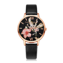 Load image into Gallery viewer, Modern Floral Design Women's Watch-KOLEE WATCHES-Black-KOLEE WATCHES