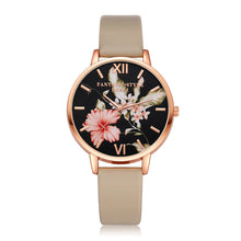 Load image into Gallery viewer, Modern Floral Design Women's Watch-KOLEE WATCHES-khaki-KOLEE WATCHES